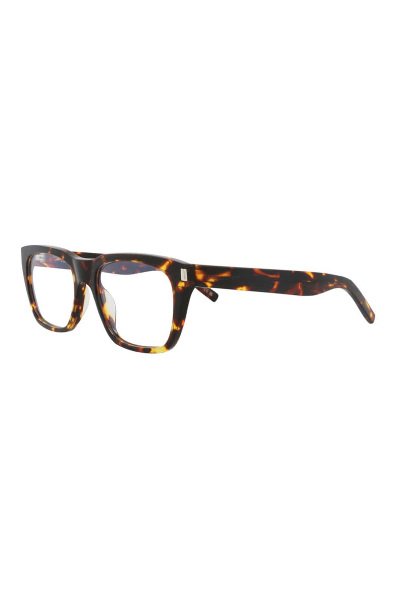 56mm Square Optical Frames, Alternate, color, HAVANA HAVANA TRANSPARENT
