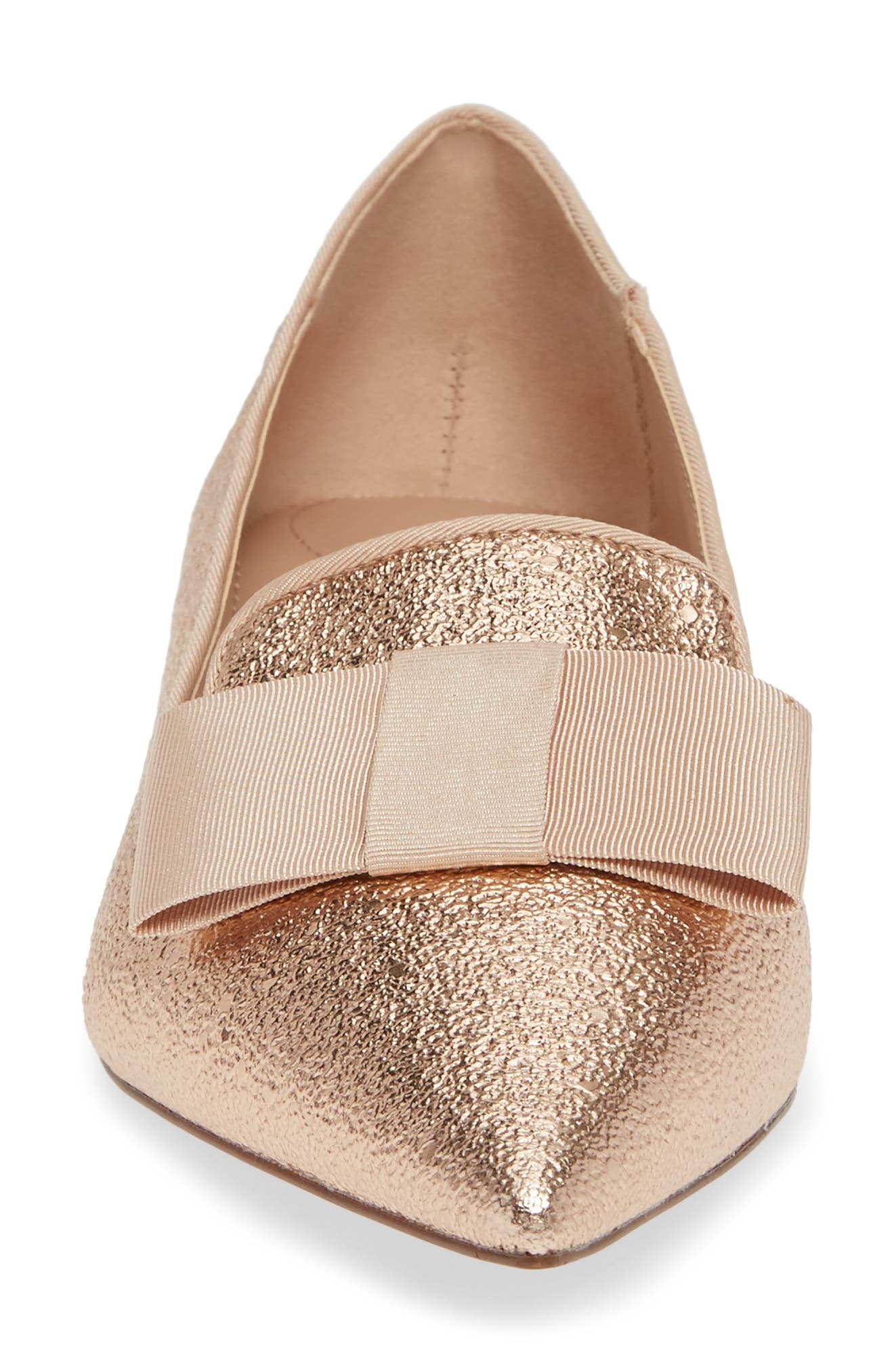 Kensie Madeleine Pointy Toe Flat, Alternate, color, 