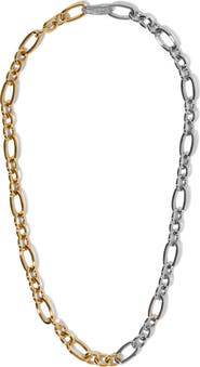 Nadri Large Gemini Link Chain Necklace