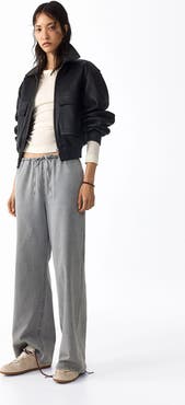 H&M Denim drawstring pants