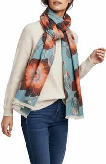Floral Reversible Scarf