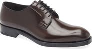 Prada Formale Spazzolato Plain Toe Derby