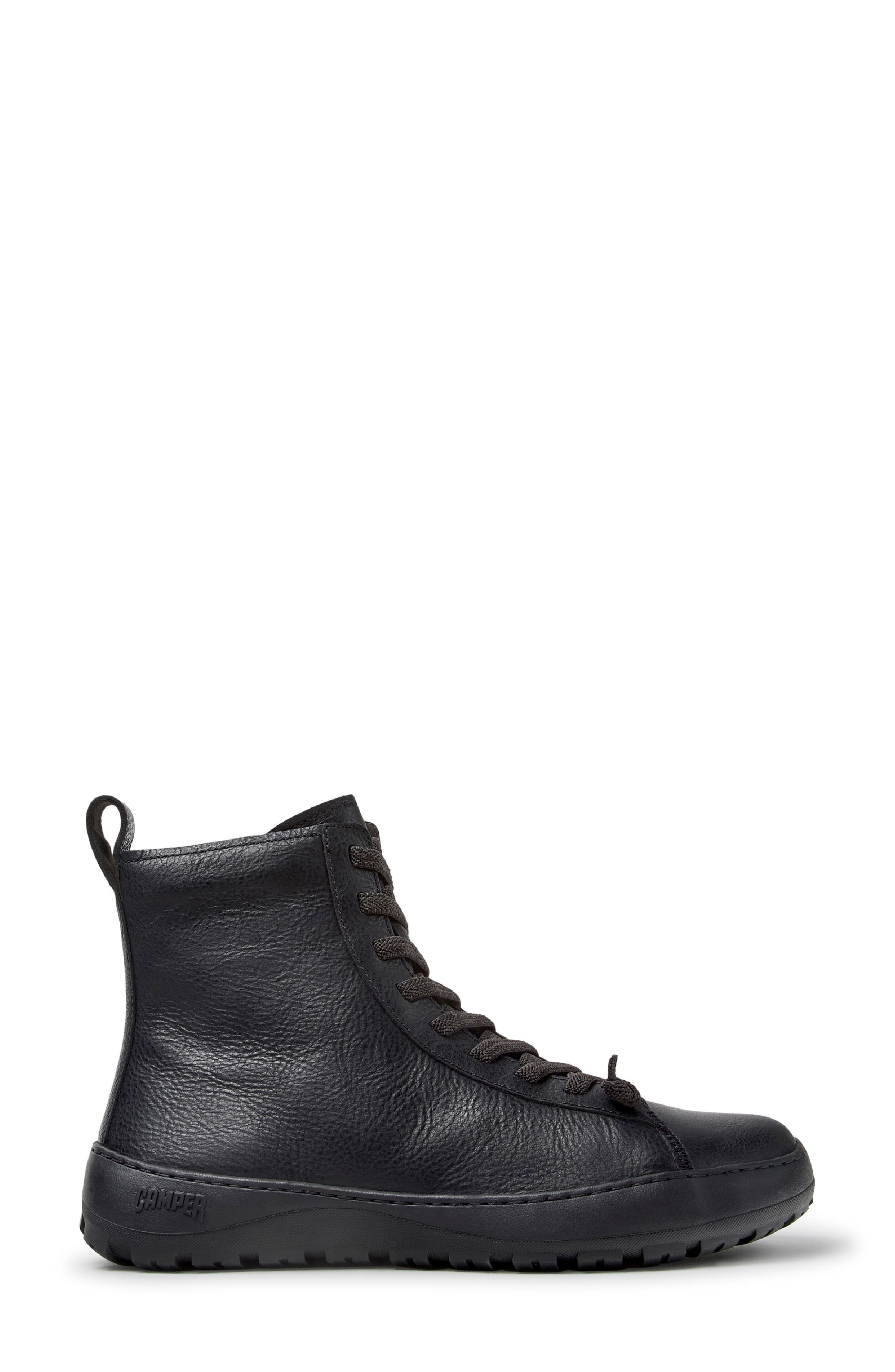 Peu Serra Bootie, Alternate, color, BLACK