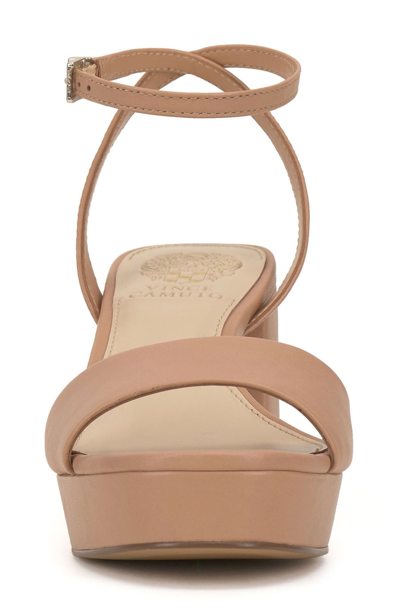 Pendreya Platform Sandal, Alternate, color, SANDSTONE