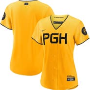 Nike Women's Nike  Gold Pittsburgh Pirates City Connect Replica Jersey