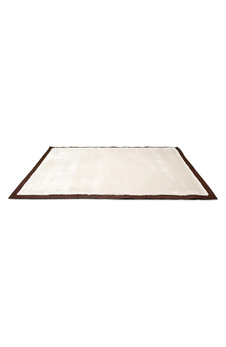 UGG<sup>®</sup> Classic Leather Bound Rug, Main, color, 