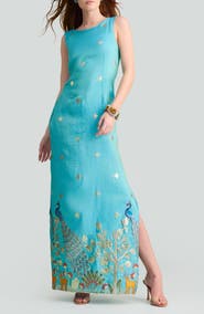 holiCHIC Luna Embroidered Maxi Dress