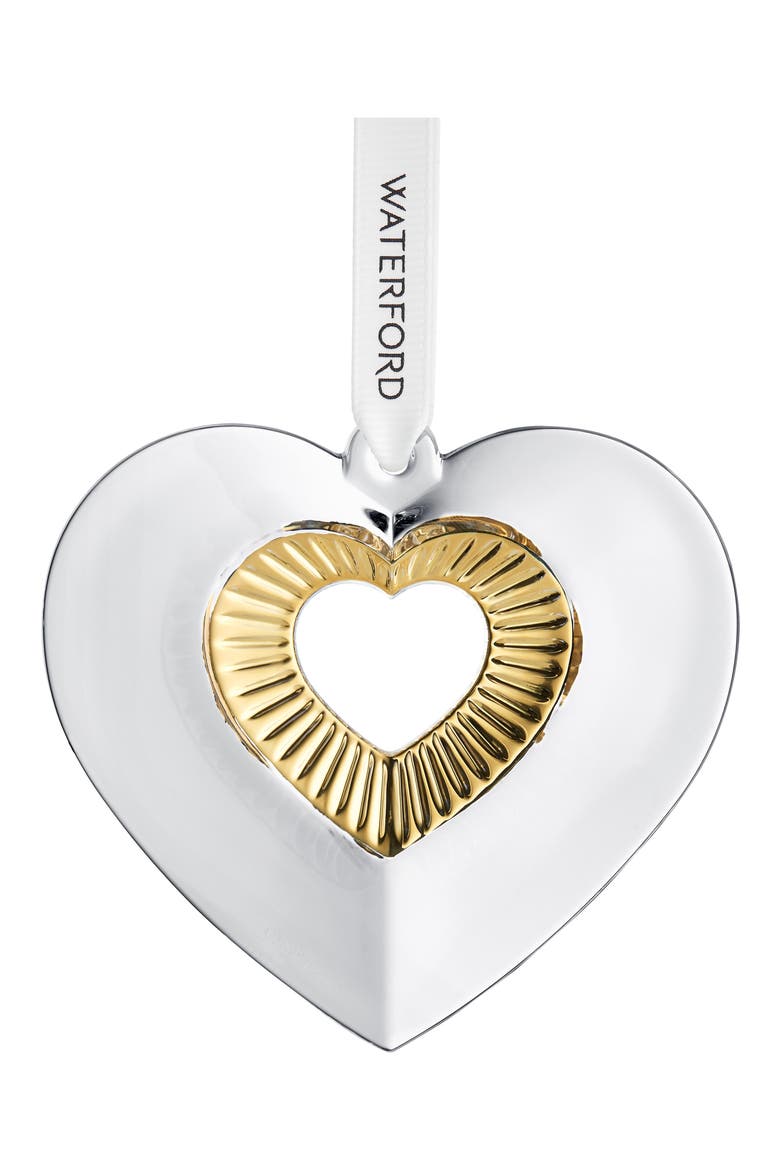 Heart Crystal Ornament, Alternate, color, NO COLOR
