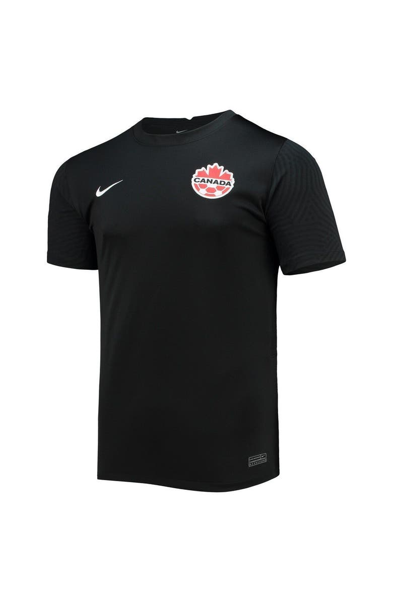Nike Men's Nike Black Canada Soccer Third Replica Jersey, Alternate, color, 