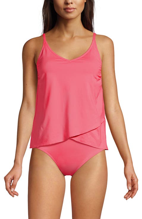 Tulip Hem Tankini Top