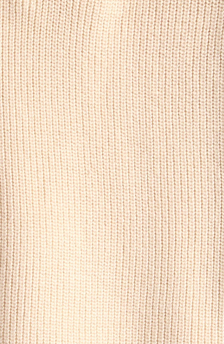 Little Planet Half Zip Knit Sweater, Alternate, color, Cream