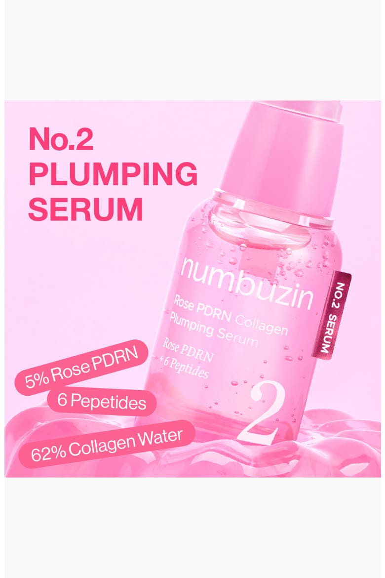 No.2 Rose PDRN Collagen Plumping Serum, Alternate, color, NO COLOR