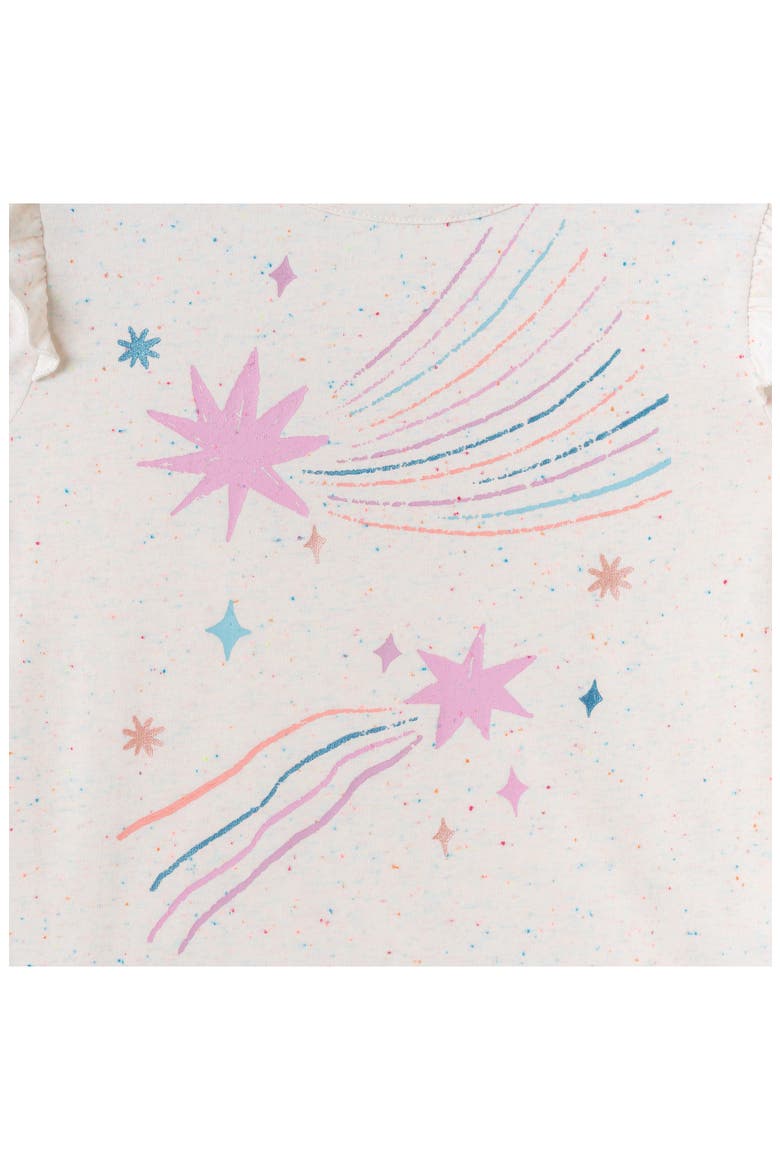 Kids' Graphic Print Long Sleeve Top, Alternate, color, BEIGE