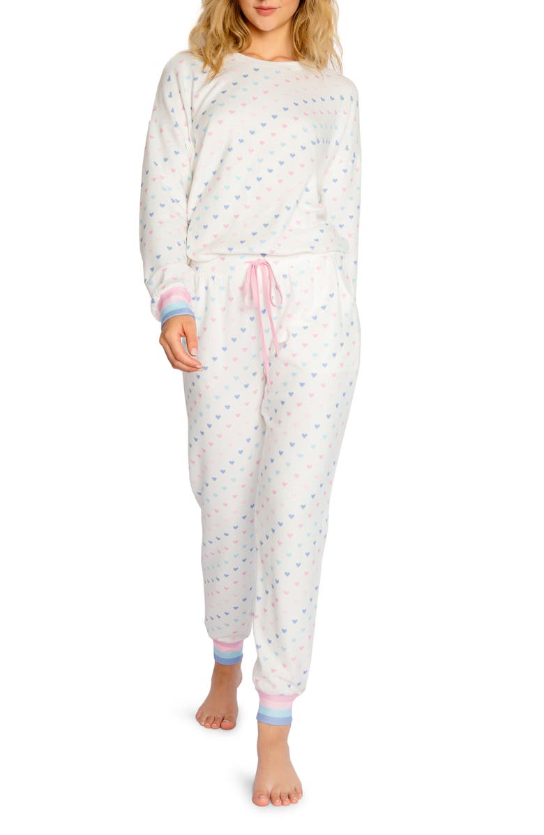 PJ Salvage Mad Love Pajamas, Main, color, 