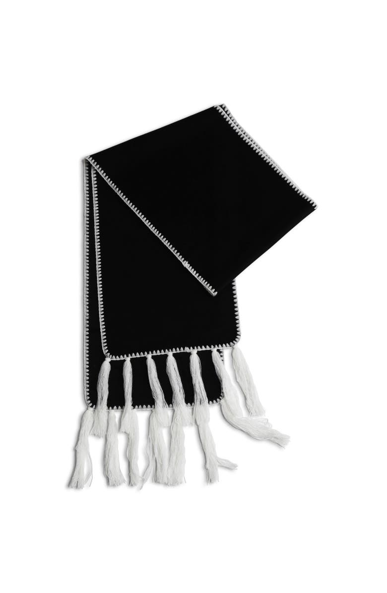 Belle & Bloom Mountain Side Scarf, Alternate, color, Black