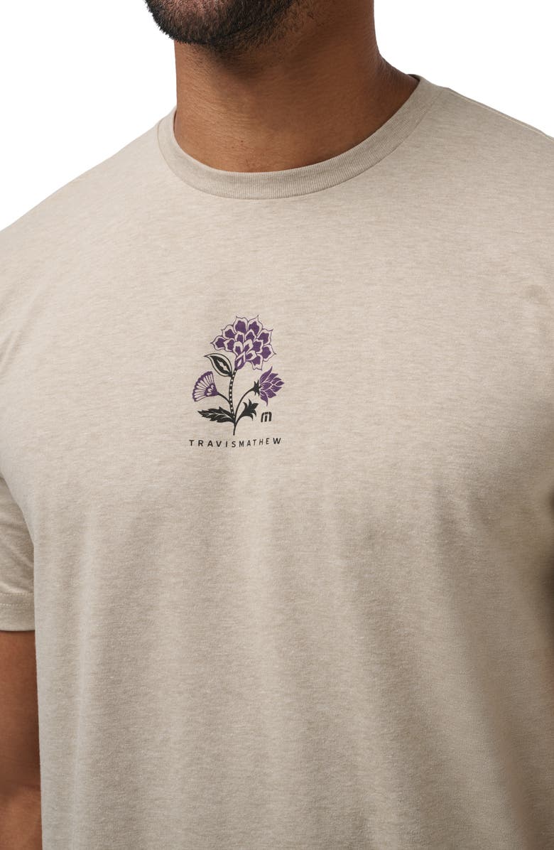 Fading Sunlight Cotton Blend Graphic T-Shirt