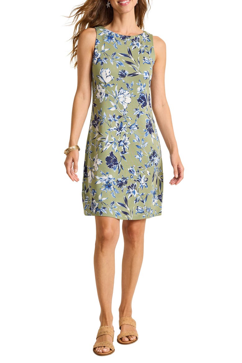 Darcy Floral Print Sleeveless Sheath Dress, Main, color, DUSTY THYME