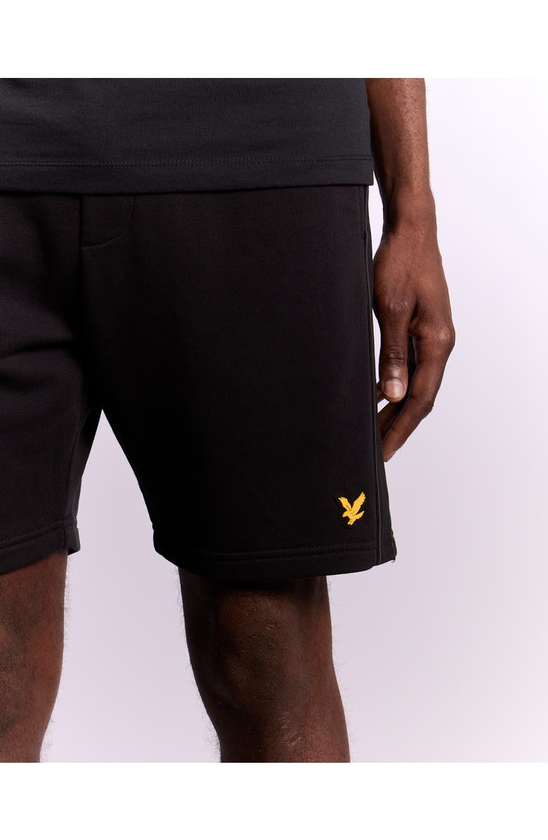 Lyle & Scott Tape Draw String Shorts, Alternate, color, Jet Black