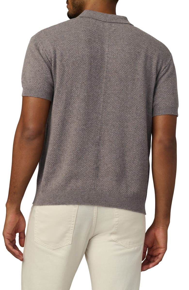 Joe's Johnny Collar Polo, Alternate, color, Mink
