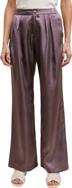 WISHLIST Satin Wide Leg Pants