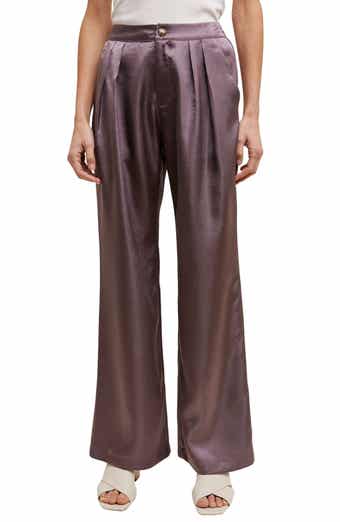 WISHLIST Satin Wide Leg Pants