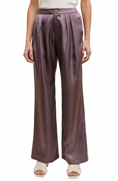 WISHLIST Satin Wide Leg Pants