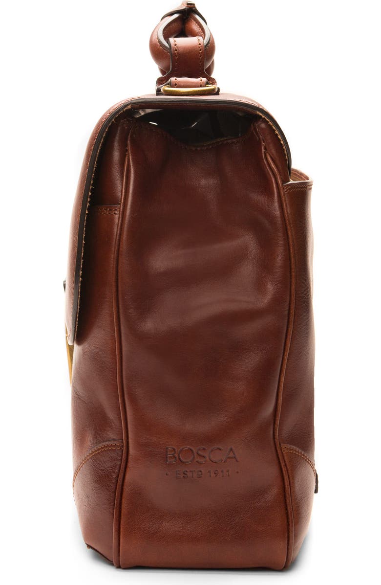 Bosca Leather Briefcase, Alternate, color,