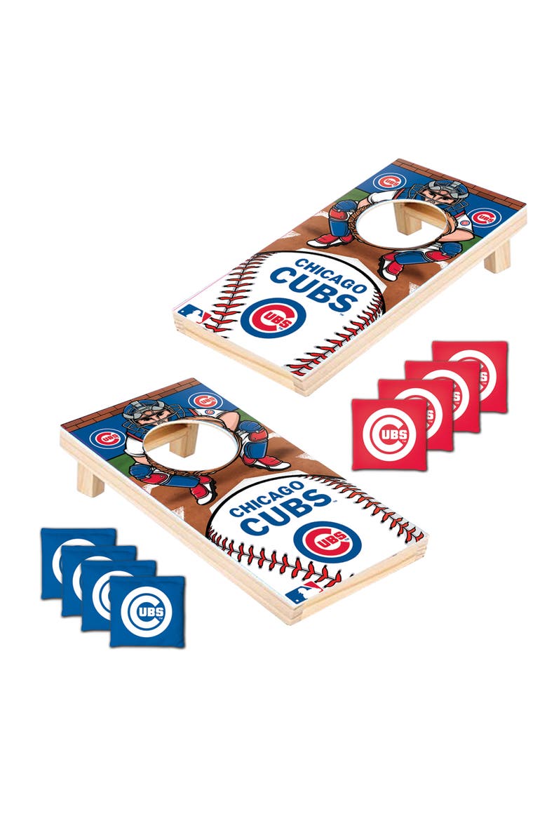 Chicago Cubs MLB Tabletop Cornhole, Alternate, color, Multicolor