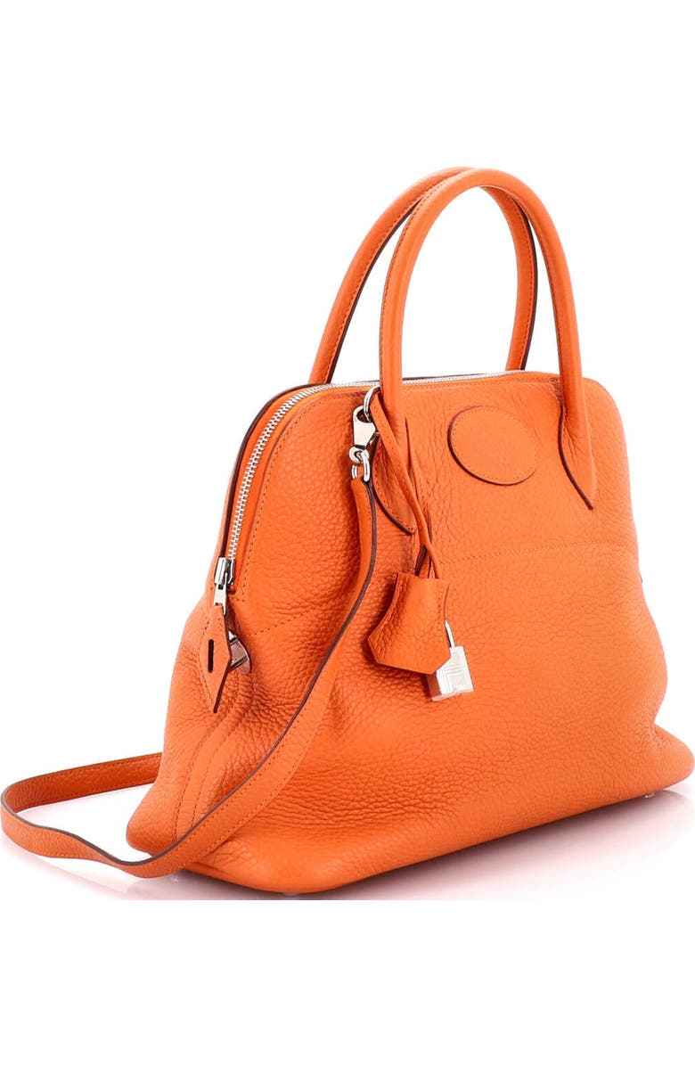 Pre-Owned Hermes Bolide Bag Clemence 31, Alternate, color, Orange H