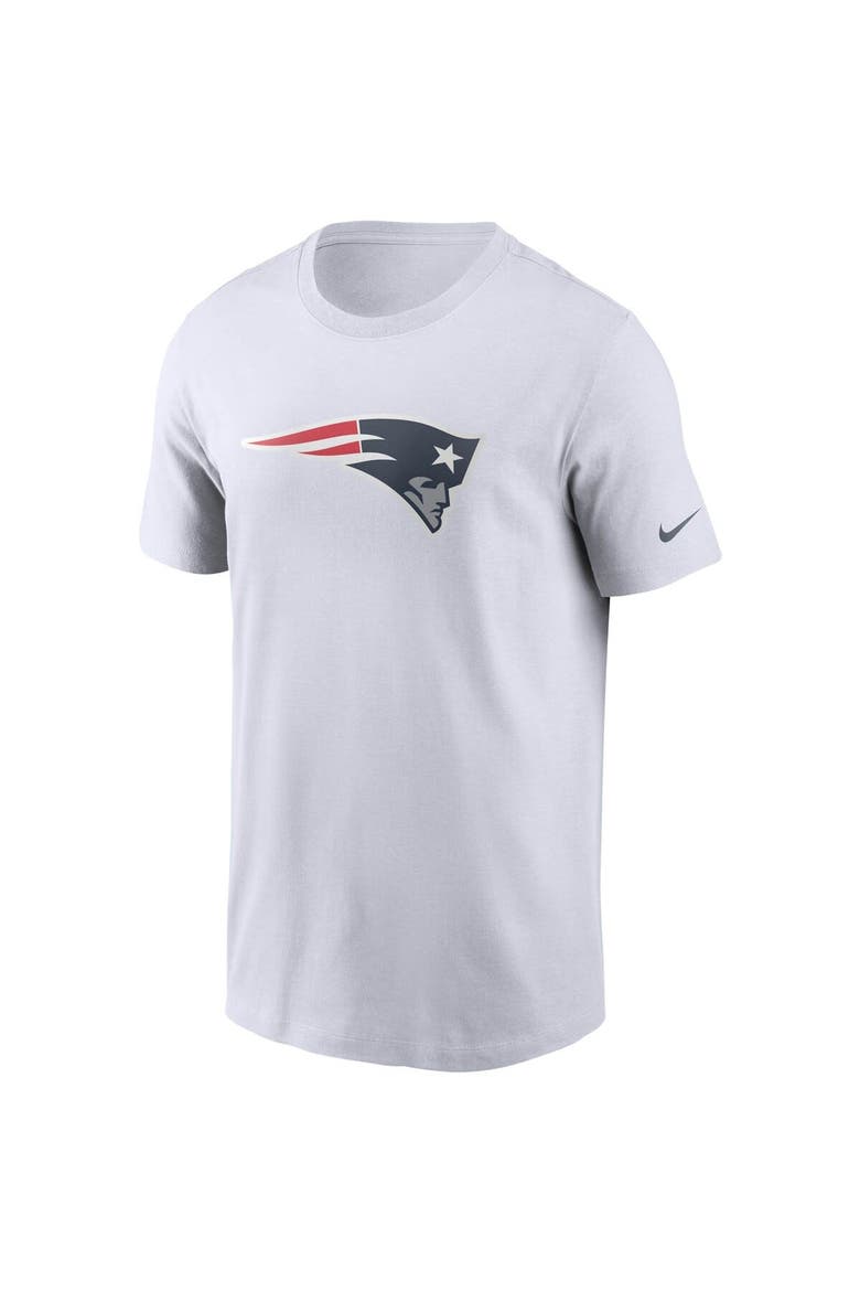 Men's Nike White New England Patriots Primary Logo T-Shirt, Alternate, color, White