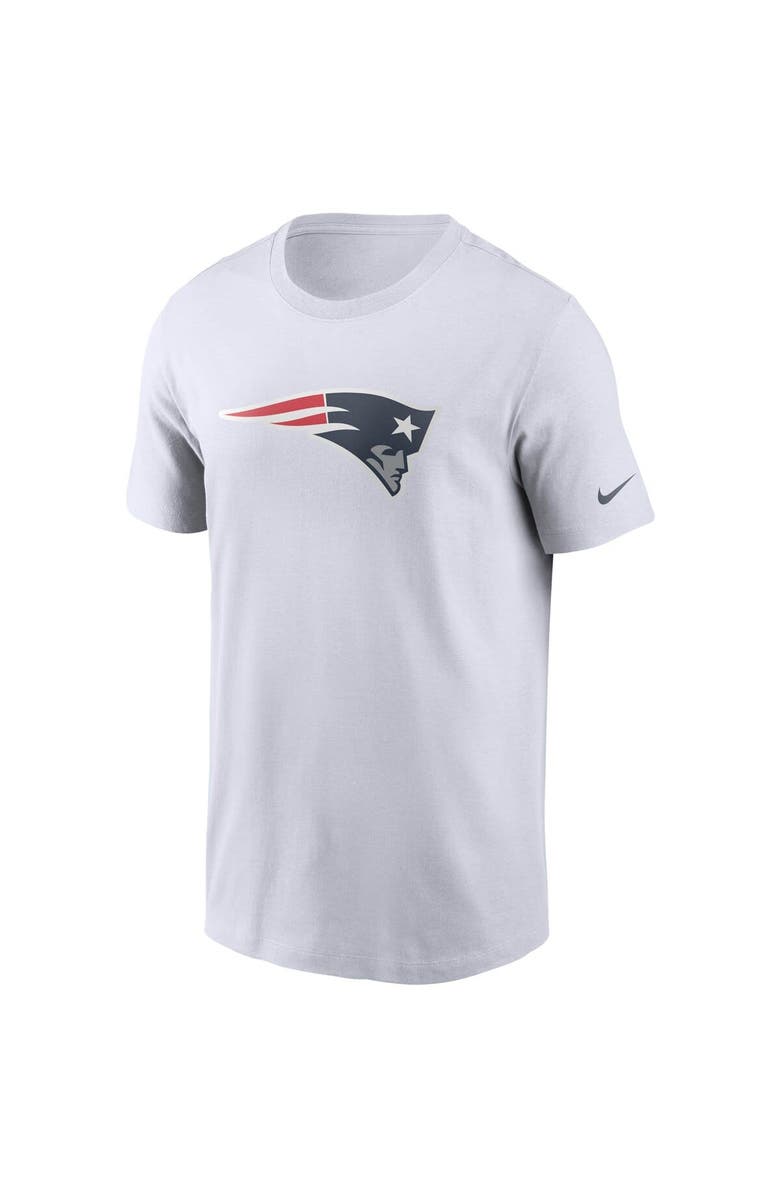 Nike Men's Nike White New England Patriots Primary Logo T-Shirt, Alternate, color, White