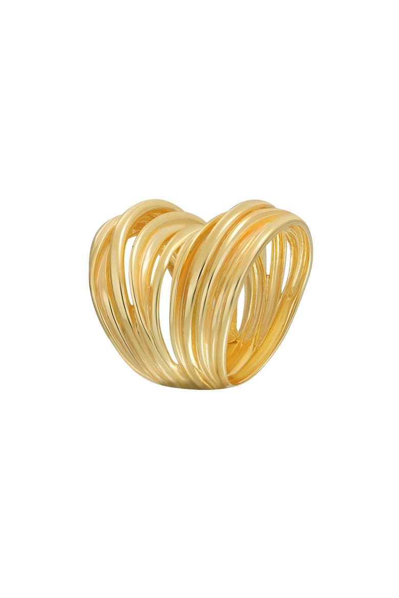 14K Gold Stack Ring, Main, color, 14K YELLOW GOLD