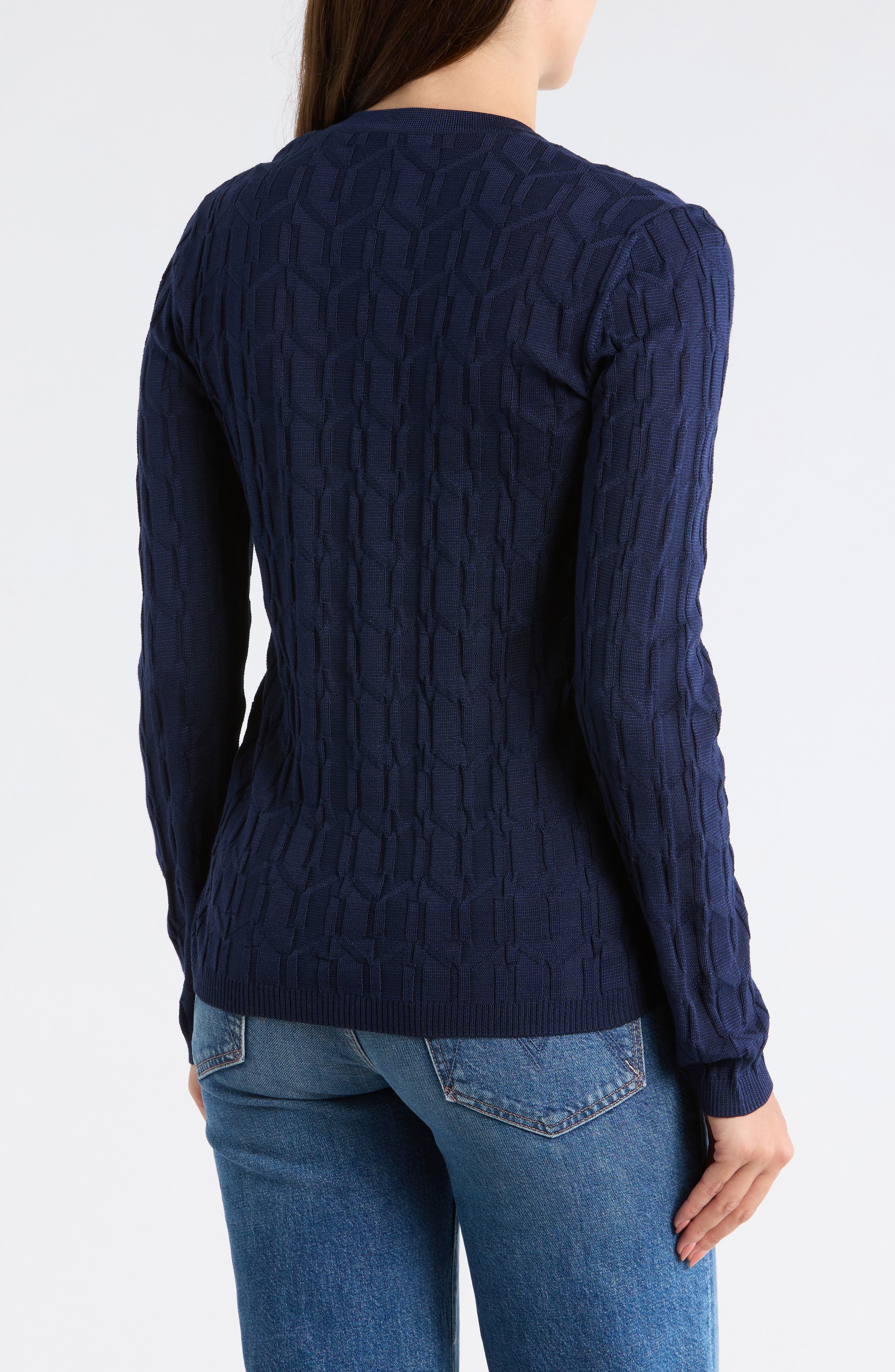 Cable Knit Cardigan - image 2