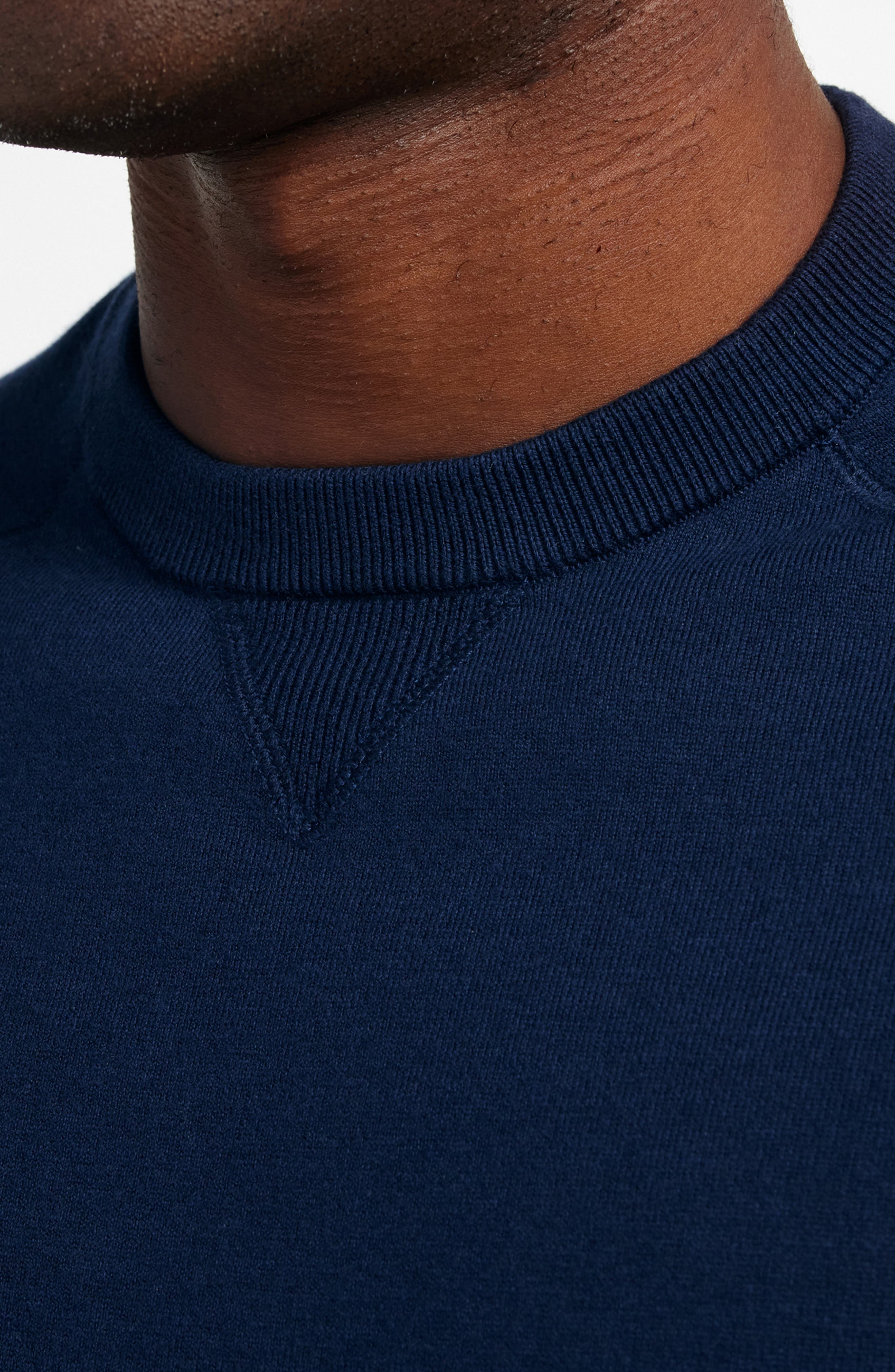 South Point Cotton & Silk Blend Crew Sweater - image 4