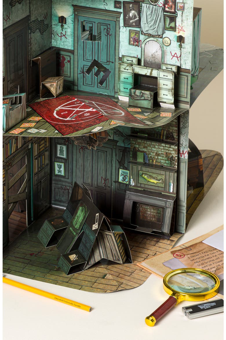 Pop-Up Mystery Escape Room Game, Alternate, color, Multi