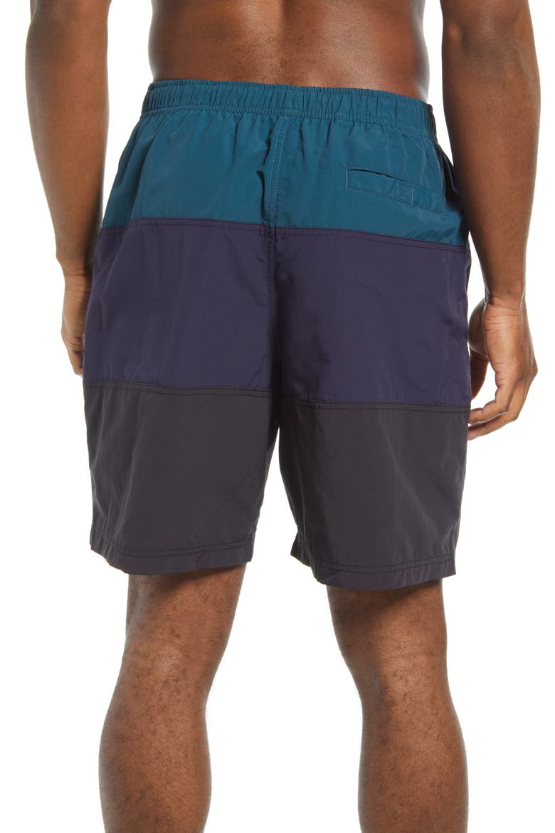 Classic Sport Swim Trunks, Alternate, color, DEEP ADMIRAL BLUE/ NAVY/ BLACK