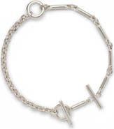 Lady Grey Triplet Toggle Bracelet