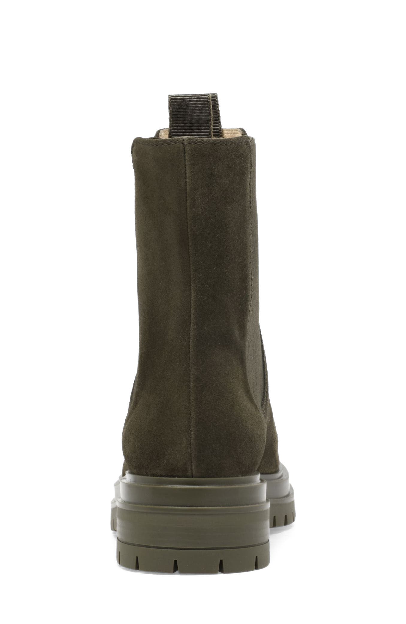 Chester Boots, Alternate, color, Dark Green Suede