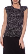 Isaac Mizrahi New York Knot Neck Sleeveless Top