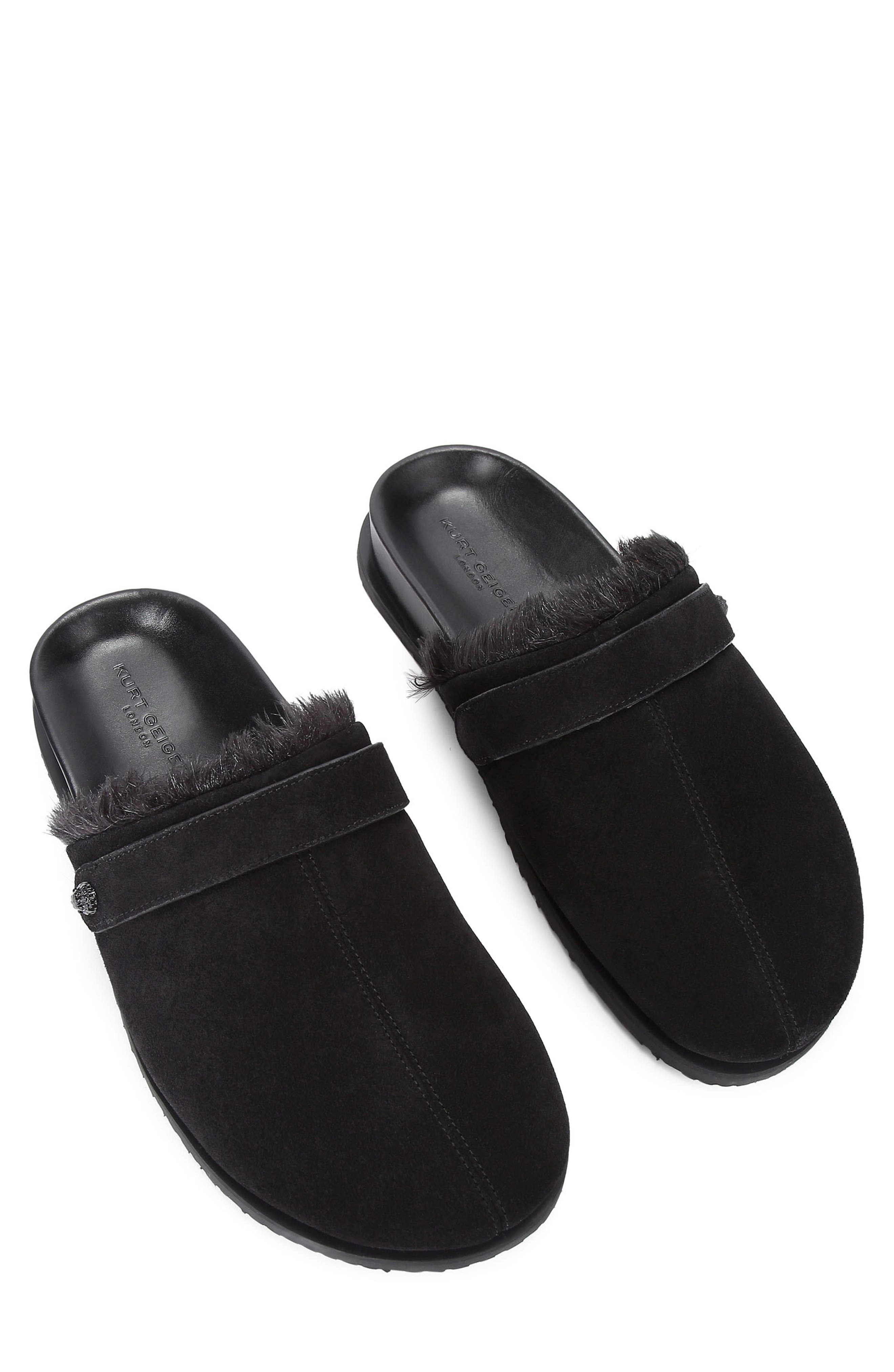 Kurt Geiger London Hatton Faux Fur Lined Mule, Alternate, color, 