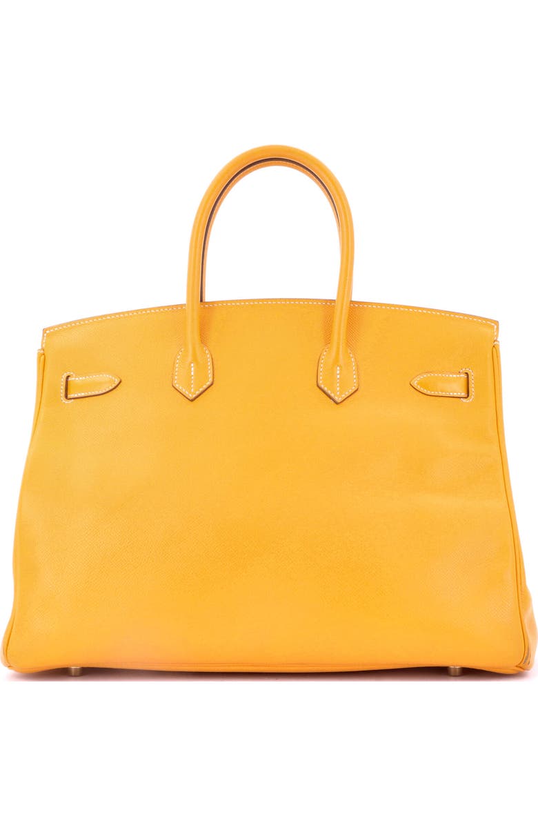 Pre-Owned Hermes Candy Birkin Bag Epsom 35, Alternate, color, Candy- Jaune D'or/Potiron