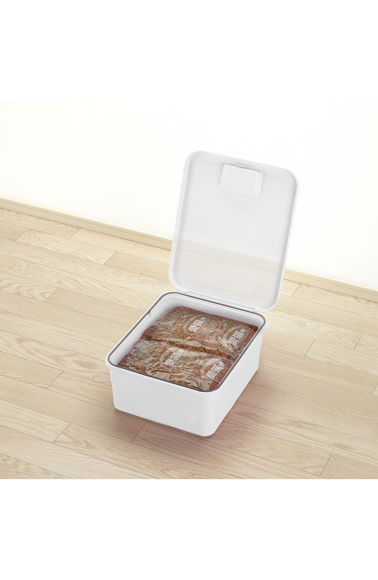 Richell Pet Stuff Container for Food or Toy Storage, Small, Alternate, color, Multicolored