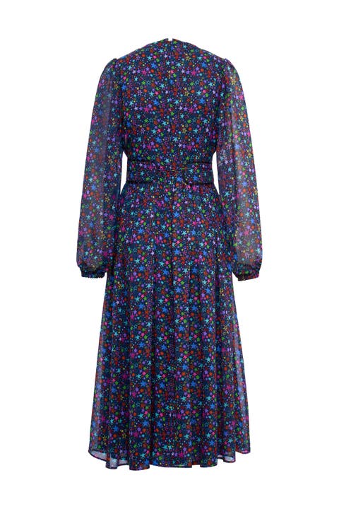 Silk Georgette Printed Dress