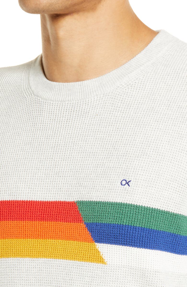 Outerknown Nostalgic Organic Cotton Blend Sweatshirt, Alternate, color,