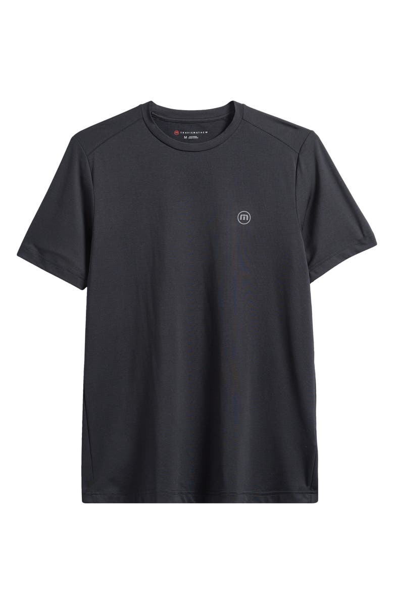 TravisMathew Heater Pro Active T-Shirt, Main, color, Black