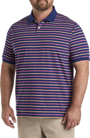 トップス MULTI STRIPE L/S POLO SHIRT Buy Men's Polo Striped Long Sleeve Shirt With Collar In USA