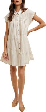 WISHLIST Multistripe Minidress