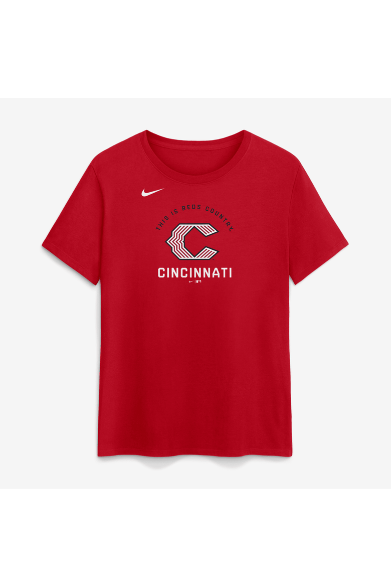 Women's Nike Red Cincinnati Reds 2026 City Connect Arch T-Shirt, Main, color, Red