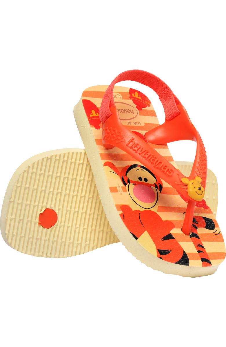 Havaianas Disney(R) Classics Flip Flop, Alternate, color, Buttercream