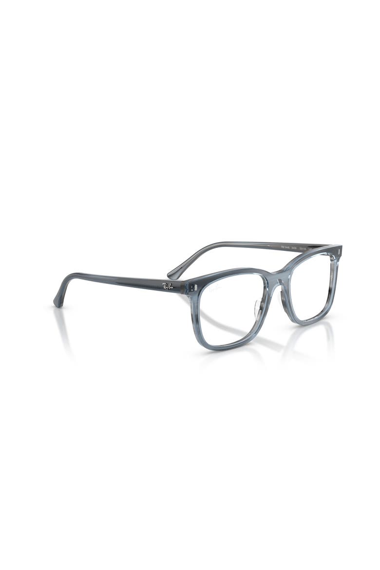 53mm Square optical glasses, Alternate, color, Blue